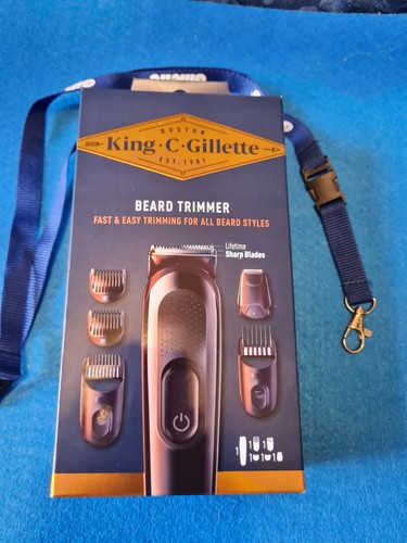 King gillette beard - king,